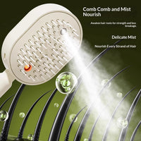 Electric Spray Airbag Massage Comb Essential Oil Atomized Hair Brush Anti-static Salon Fluffy Modeling Hair Care Tools