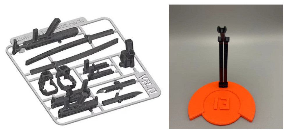 Multi-Jointed Movable Shapeshift Robot 2.0 3D Printed Mannequin Dummy Action Model Doll Toy Kid Gift What Else You Got?