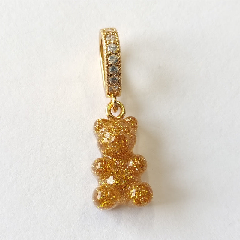 Colorful Bear Pendant Gummy Love Necklace What Else You Got?