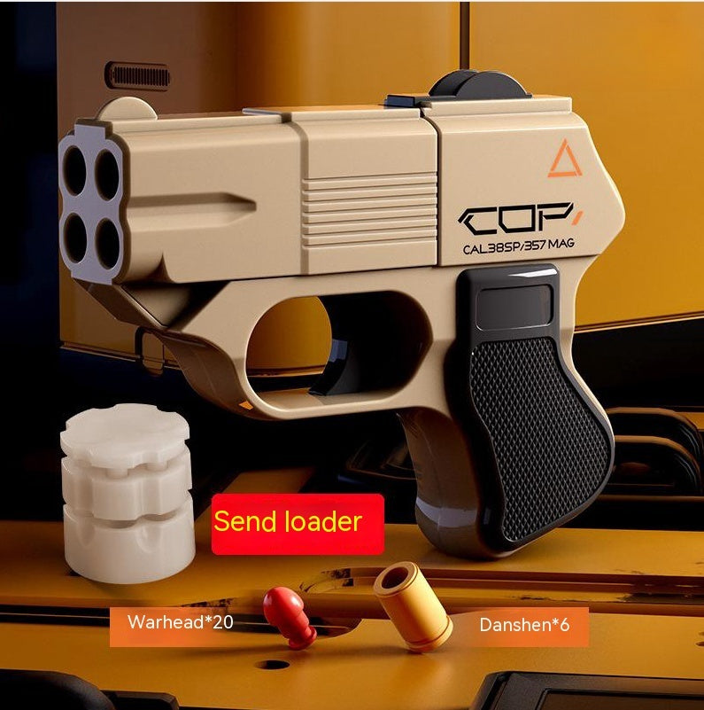 Children's Plastic Automatic Throwing Shell Toy Gun What Else You Got?