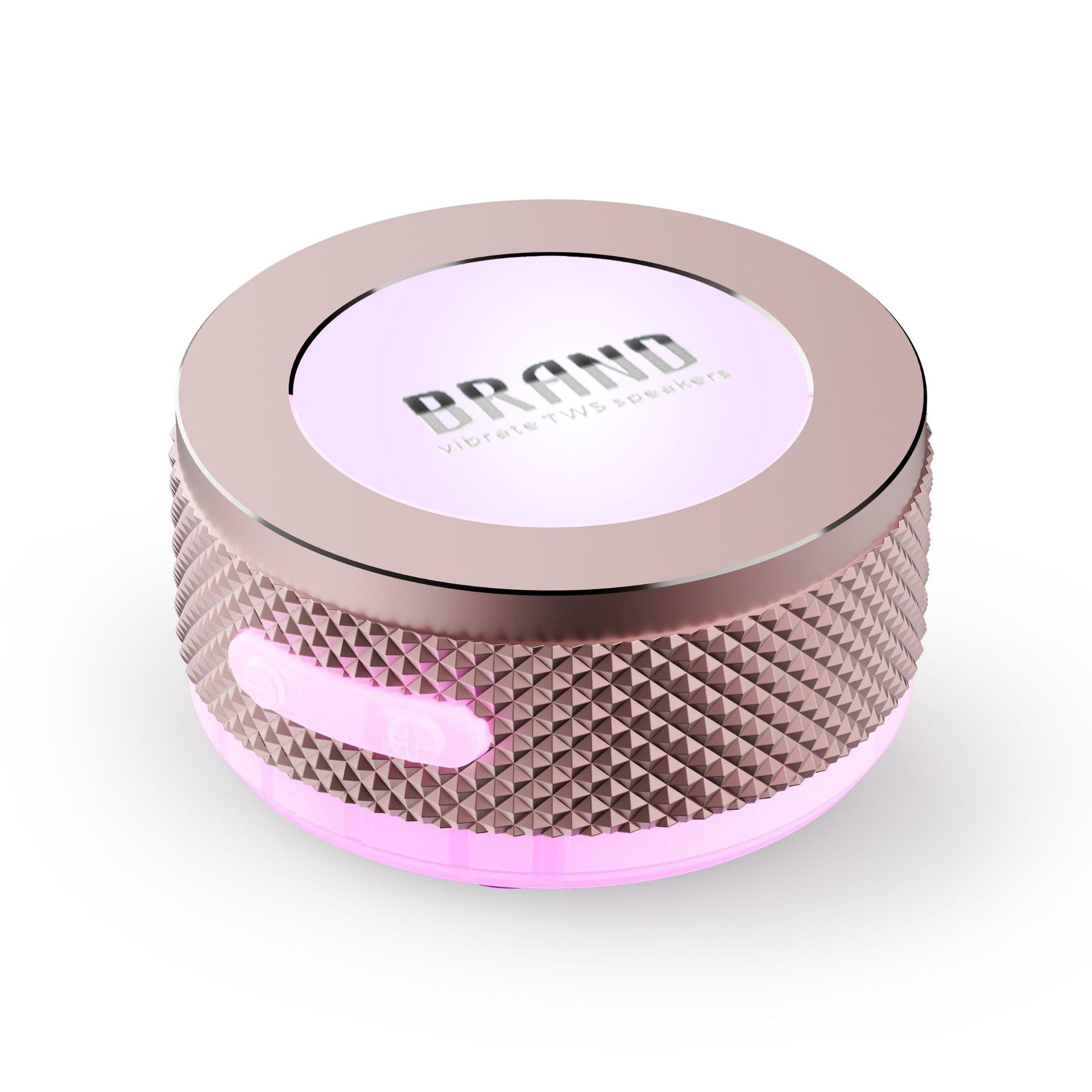 Mini Bone Conduction Bluetooth Speaker – Magnetic Vibration Speaker With RGB LED Light (Portable, Waterproof) What Else You Got?