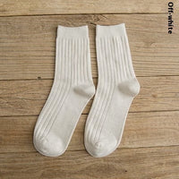 Cozy & Breathable Men's Socks for Fall & Winter - Free Size (7-Pack Options)