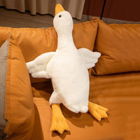 Giant White Goose Plush Pillow – Ultra-Soft Bedroom Decor & Sleeping Cushion (Up to 190cm)