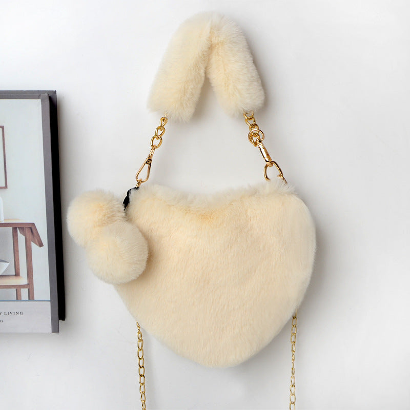 Love Bags Soft Plush Handbags Women Valentine's Day Party Bag What Else You Got?