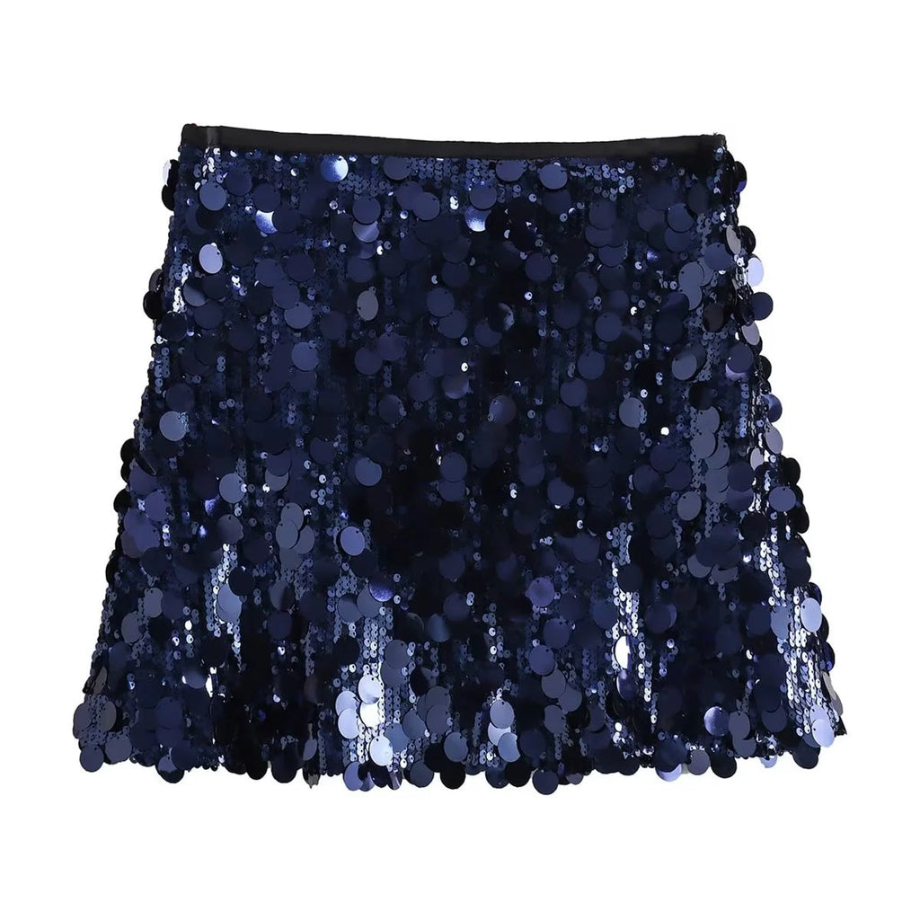 Women's Sequin Mini Skirt | Glamorous Party Skirt | Trending Shimmer Bodycon Skirt 2026 What Else You Got?