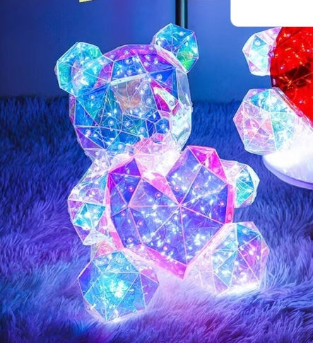 Colorful Luminous Bear Gift Birthday Gift Decoration What Else You Got?