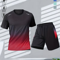 Radiant Grace Fitness Set: Summer Casual Top & Shorts Combo - Glorify God Through Movement