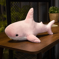 Adorable Shark Plush Pillow Toy - Perfect Gift for Kids & Teens - Blue & Gray Designs