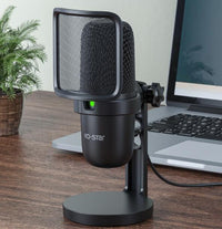 Christian Streamer Pro USB Mic - Crystal-Clear Audio for Worship & Live Broadcasts
