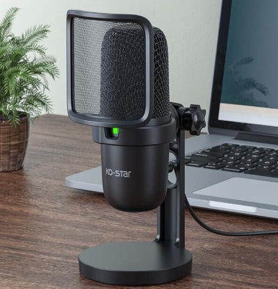 Christian Streamer Pro USB Mic - Crystal-Clear Audio for Worship & Live Broadcasts