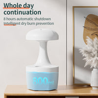 Heavenly Mist 800ml USB Air Water Humidifier - Portable Cool Mist Aromatherapy for Peaceful Sleep