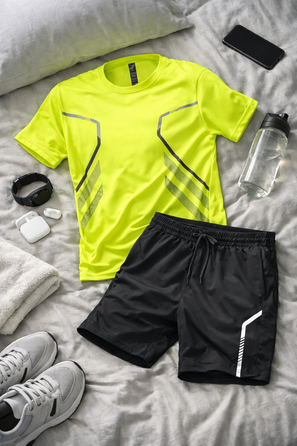 Men's Quick-Dry Sports T-Shirt – Color Block Breathable Active Tee What Else You Got?
