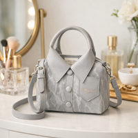 Small Crossbody Bag PU Leather – Minimalist Everyday Shoulder Purse