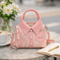 Small Crossbody Bag PU Leather – Minimalist Everyday Shoulder Purse