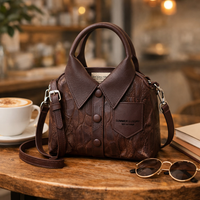 Small Crossbody Bag PU Leather – Minimalist Everyday Shoulder Purse
