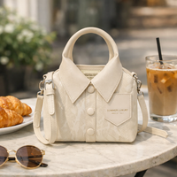 Small Crossbody Bag PU Leather – Minimalist Everyday Shoulder Purse