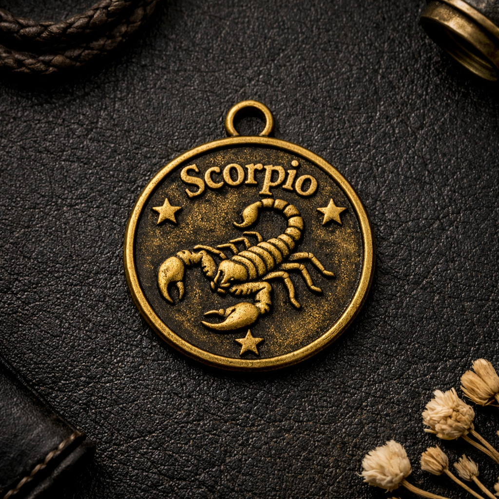 Vintage 12 Constellation Zodiac Pendant Tag | Alloy Electroplated Charm What Else You Got?