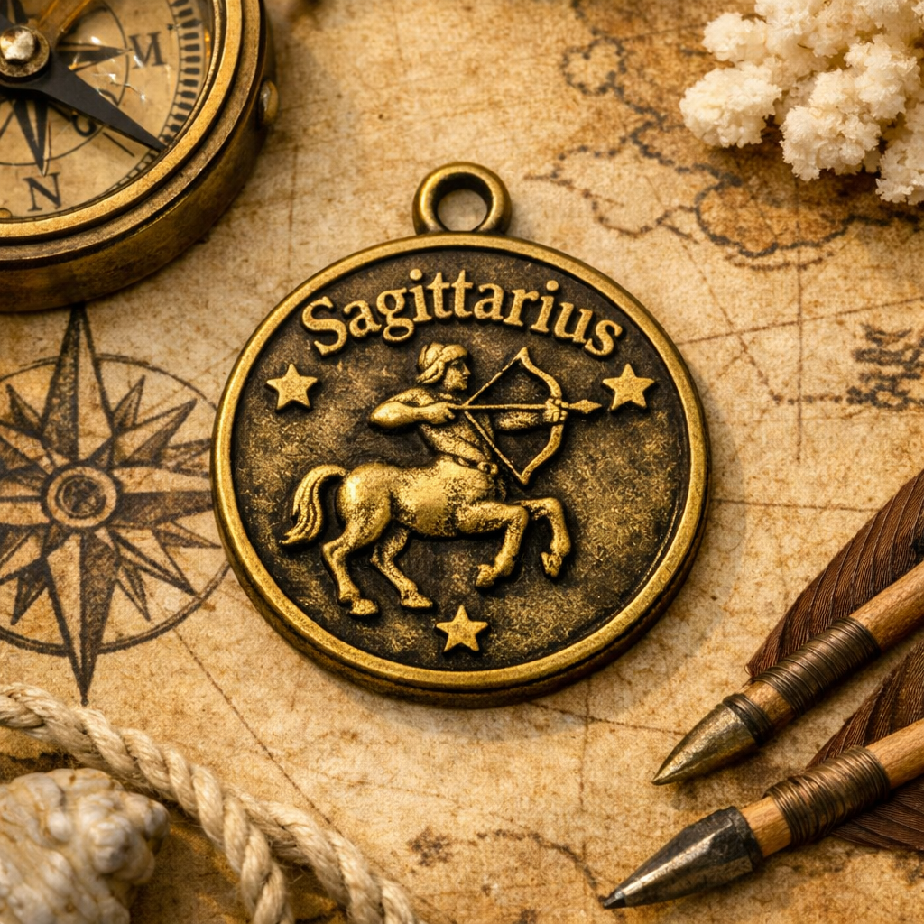Vintage 12 Constellation Zodiac Pendant Tag | Alloy Electroplated Charm What Else You Got?