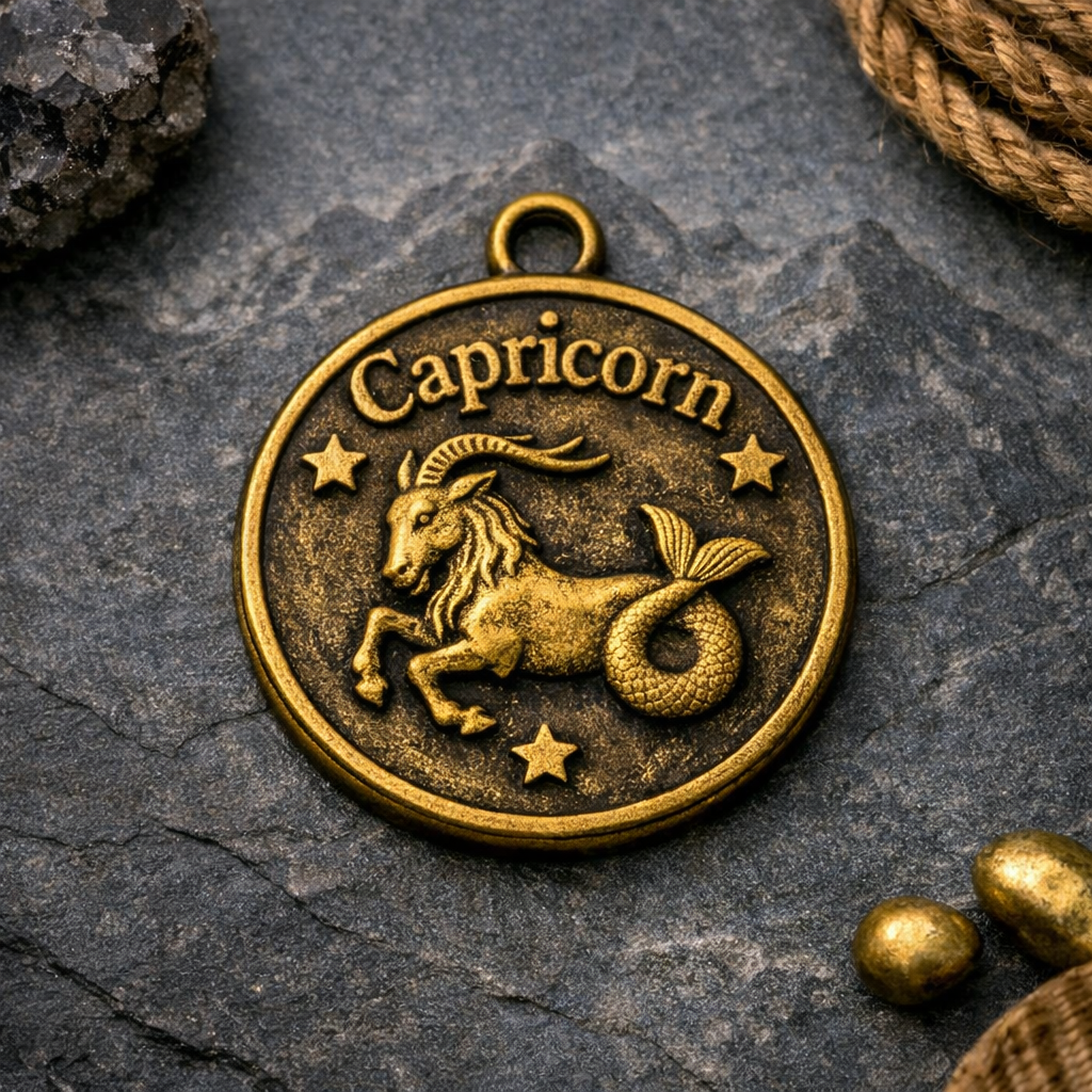 Vintage 12 Constellation Zodiac Pendant Tag | Alloy Electroplated Charm What Else You Got?