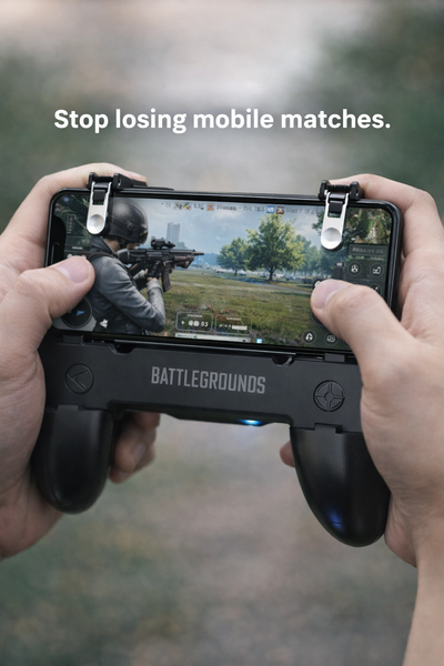 Ultra-Cool Mobile Gaming Controller - Silent Fan, Lag-Free Play