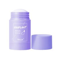 Green Tea & Eggplant Clay Mask Stick | Deep Pore Cleansing & Oil Control | Acne-Fighting Skincare