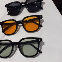 Square Bold Frame Sunglasses – UV400 Protection with Prescription Lens Options