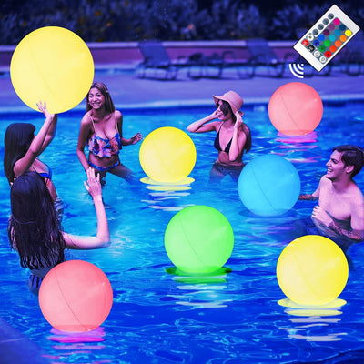 Glow-in-the-Dark LED Inflatable Ball - Perfect for Fun & Fellowship