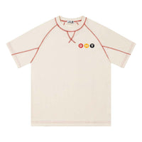 American-style Letter-print Relaxed-fit Casual Top