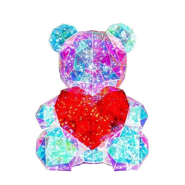 Colorful Luminous Bear Gift Birthday Gift Decoration What Else You Got?