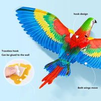 Electric Flying Bird Cat Toy – Interactive Flapping Parrot Toy for Indoor Cats | Stimulates Natural Hunting Instincts