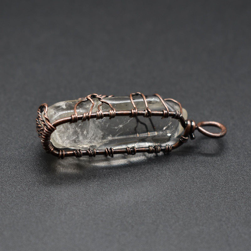 Tree of Life Crystal Pillar Pendant Necklace What Else You Got?
