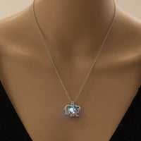 Glow-in-the-Dark Elephant Necklace – Luminous Zinc Alloy Pendant Jewelry