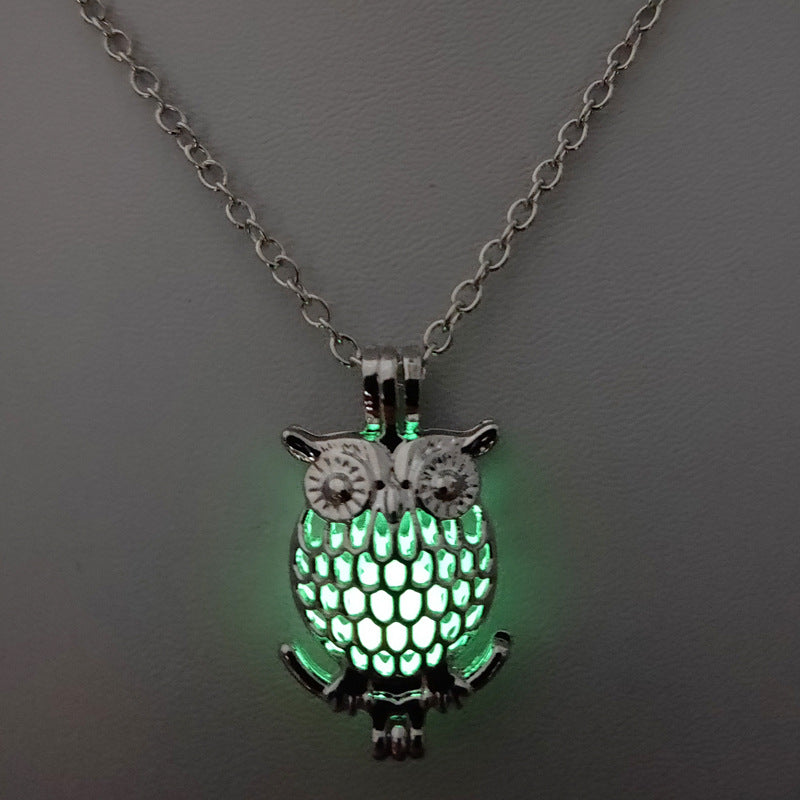 Glow‑in‑the‑Dark Owl Necklace What Else You Got?