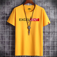 Premium 100% Cotton Men's Summer Short-Sleeve T-Shirt - Lightweight & Breathable Top (White, Gray, Black, Blue)