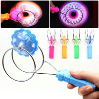 Vibrant LED Spinning Top with Magnetic Gyro - Christian Kids Gift Toy - Mesmerizing Light-Up Yo-Yo Ball