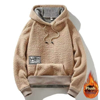 Luxurious Cashmere Hoodie for Men - Warm Winter & Autumn Comfort with Divine Blessings