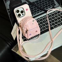 Crossbody Wallet Phone Case with Strap – Lightweight PU Leather Phone Bag for Women