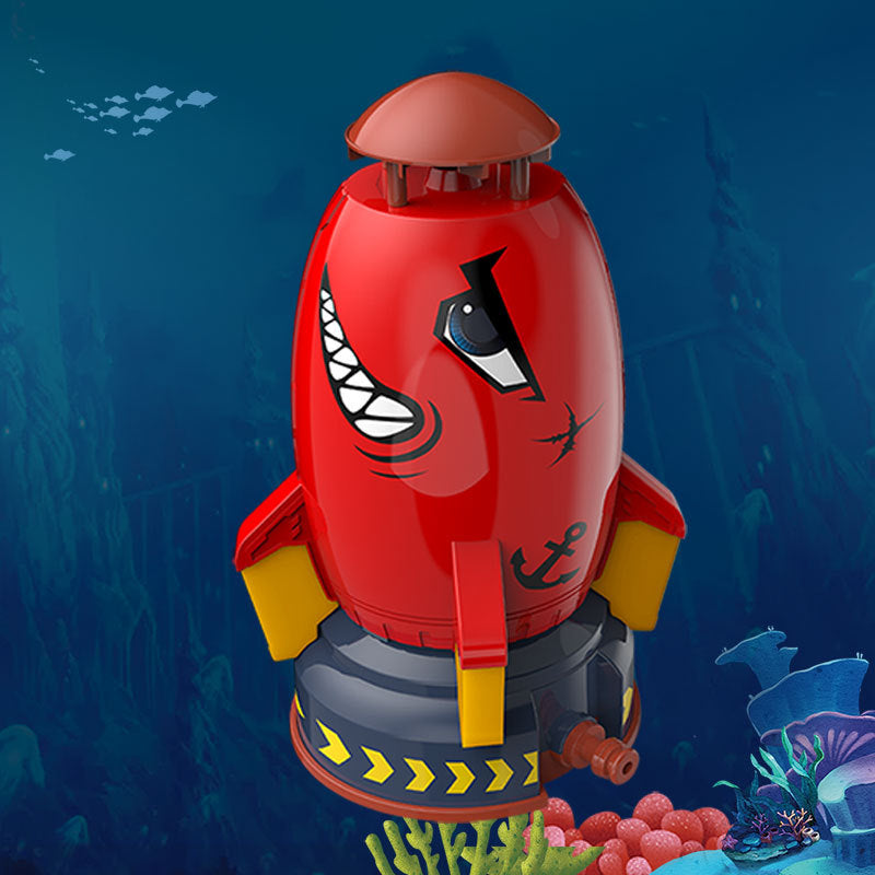 Rocket Water Sprinkler Launcher Toy – Outdoor Flying Spray Toy for Kids Summer Fun What Else You Got?