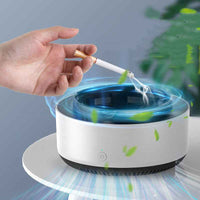 Portable Smokeless Ashtray & USB Air Purifier – Odor Eliminator for Car & Home
