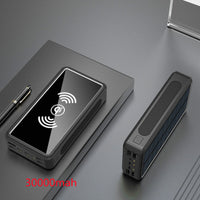 Eco-Friendly Solar Power Bank - 8000mAh Portable Charger with Dual USB Outputs