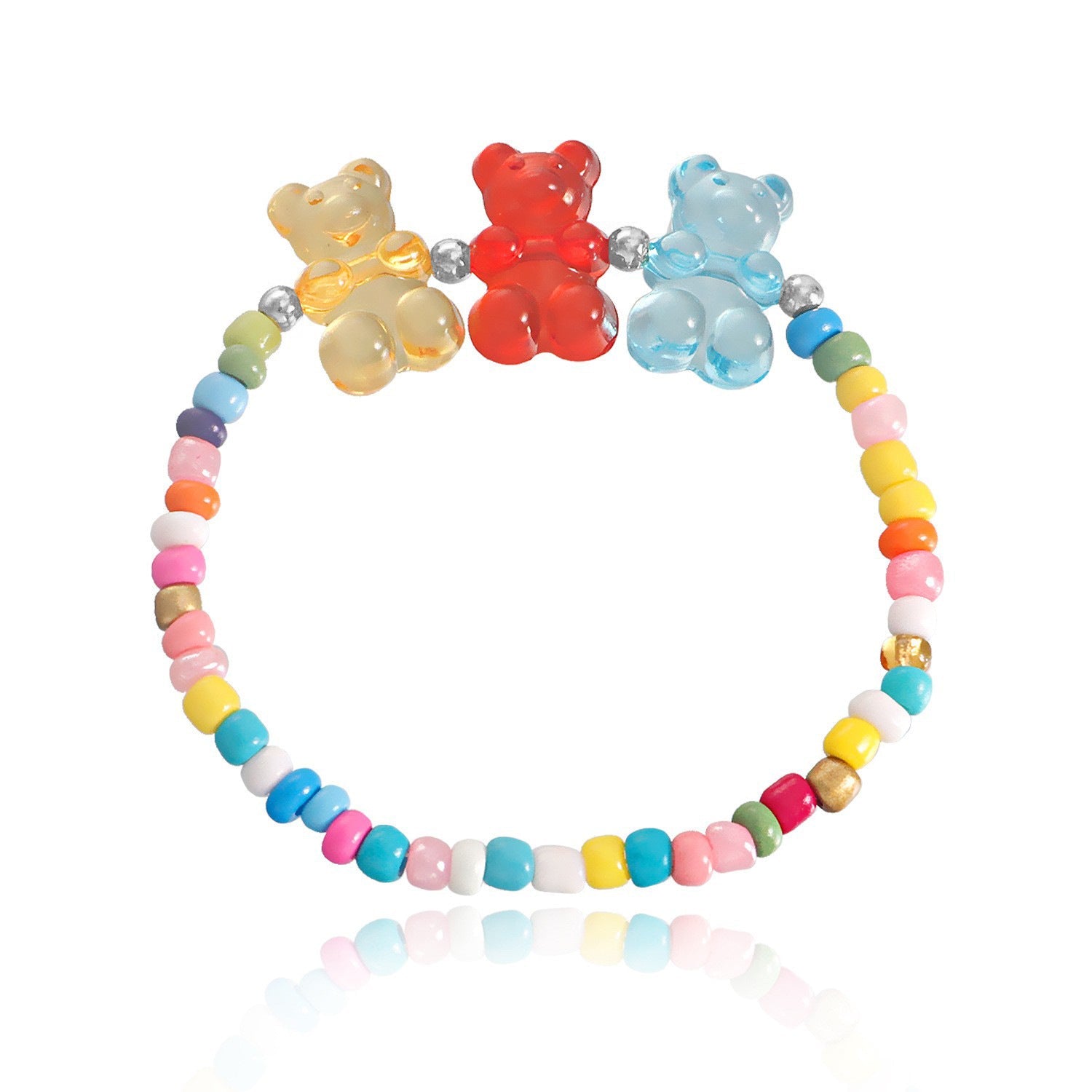 Vintage Colored Bohemian Pearl Bear Necklace What Else You Got?