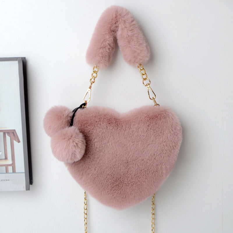 Love Bags Soft Plush Handbags Women Valentine's Day Party Bag What Else You Got?