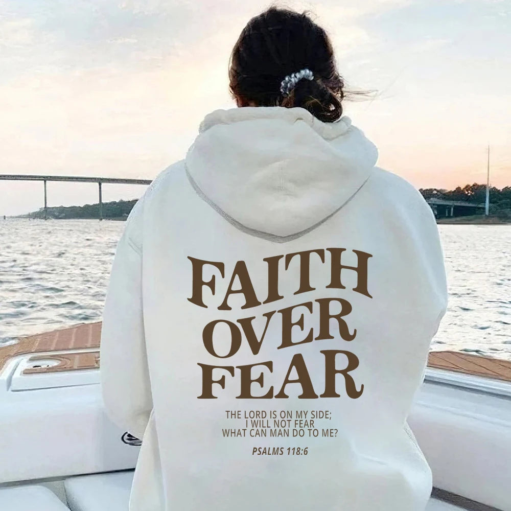 Faith Over Fear Christian Hoodie Christian Sweatshirt Jesus Hoodie Trendy Hoodie Bible Verse Shirt Unisex Aesthetic Clothes What Else You Got?