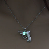 Glow-in-the-Dark Multicolor Necklace – Luminous Pendant Jewelry