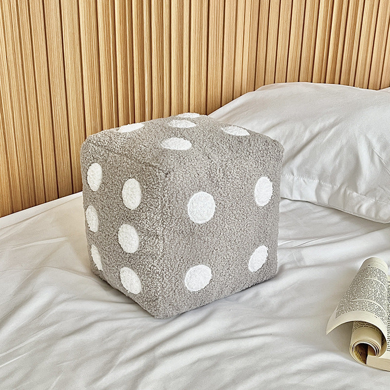 Simple Home Decoration Pillow Simulation Dice Plush Sofa Cushion What Else You Got?