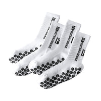 Non-Slip Athletic Socks with Nylon Dot Grip - Stay Steady in Faith & Fitness