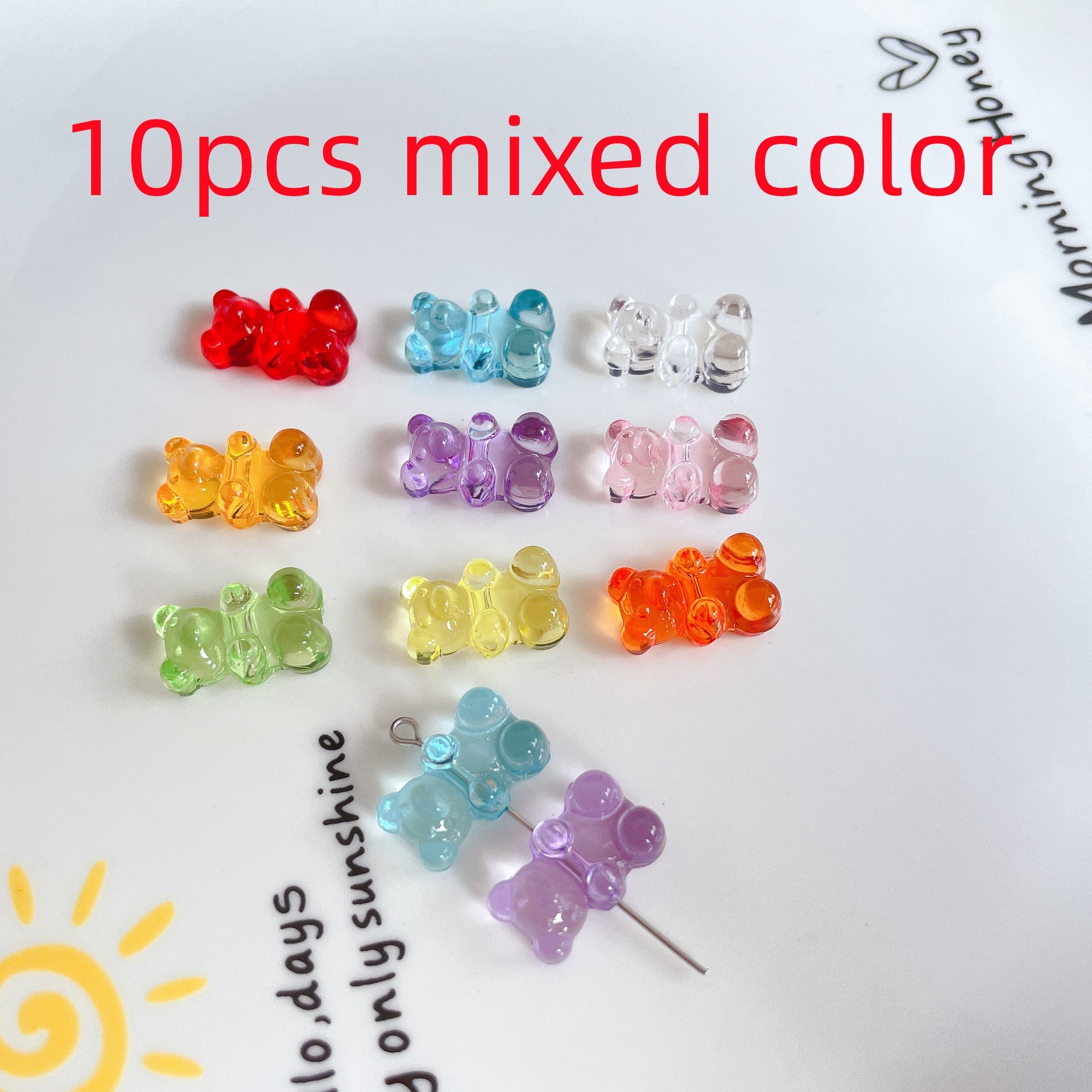 Acrylic Transparent Color Bear Beads What Else You Got?