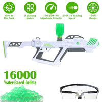 Starfire XL Day & Night Blaster Toy Gun - 15,000 Gellets, 250 FPS, Glow-in-Dark Fun - Perfect Gift for Ages 14+