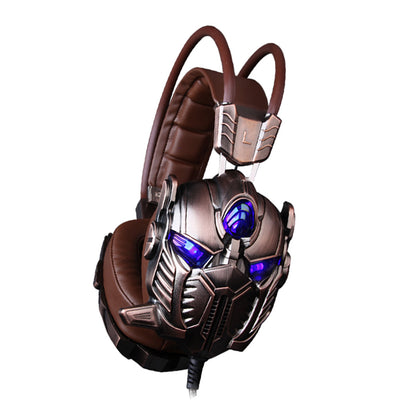 Gaming Headset with RGB Lighting & Vibration