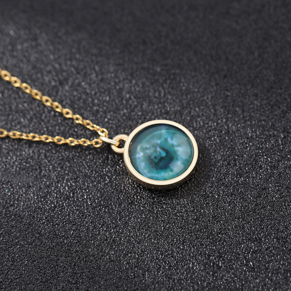 Custom Iris Necklace Add Eye Photo As A Unique Gift For Loved Ones What Else You Got?